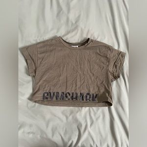 Cropped gym shirt (Gymshark)
